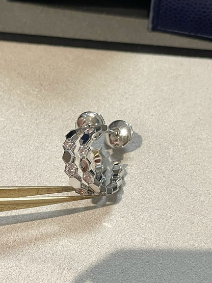 [LORA]Hollow Design Four-Leaf Clover Flower Shape Ring