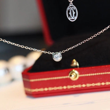 [Lora] DAMOUR DIAMOND NECKLACE