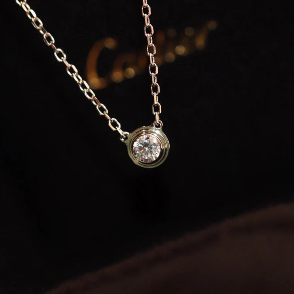 [LORA] DAMOUR DIAMOND NECKLACE