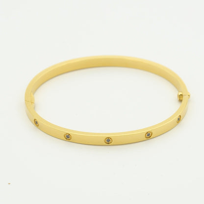 [LORA]LOVE BRACELET 3.65MM 10 DIAMONDS