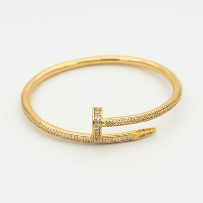 [LORA]JUSTE BRACELET 3.5MM ALL DIAMONDS