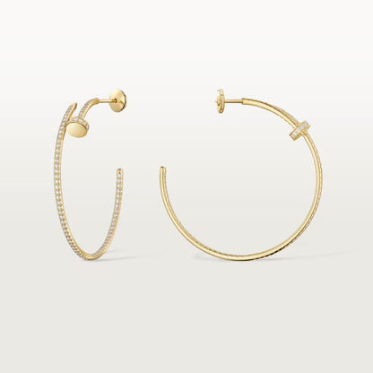 [LORA] JUSTE FULL DIAMOND LARGE EARRINGS