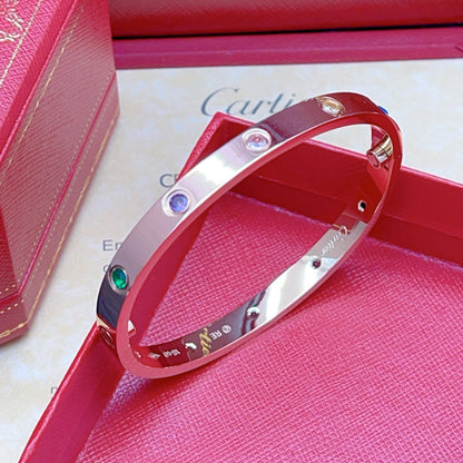 [LORA]2026 RAINBOW LOVE BRACELET 6.1MM  10 DIAMONDS