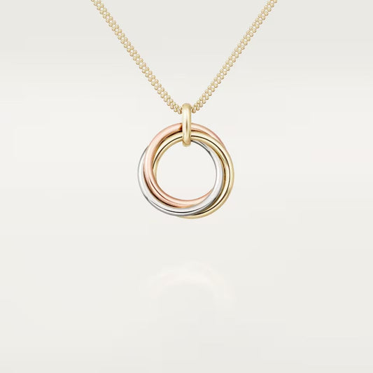 [Lora] TRINITY LARGE NECKLACE