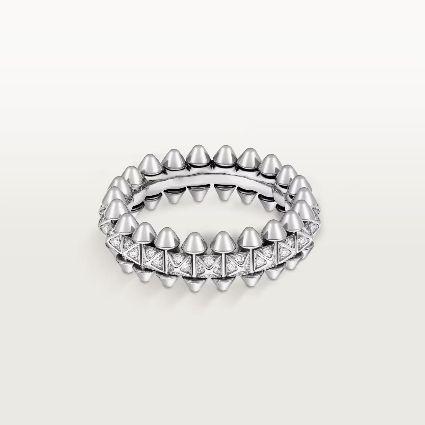 [LORA] CLASH 6.4MM SMALL FULL DIAMOND RING