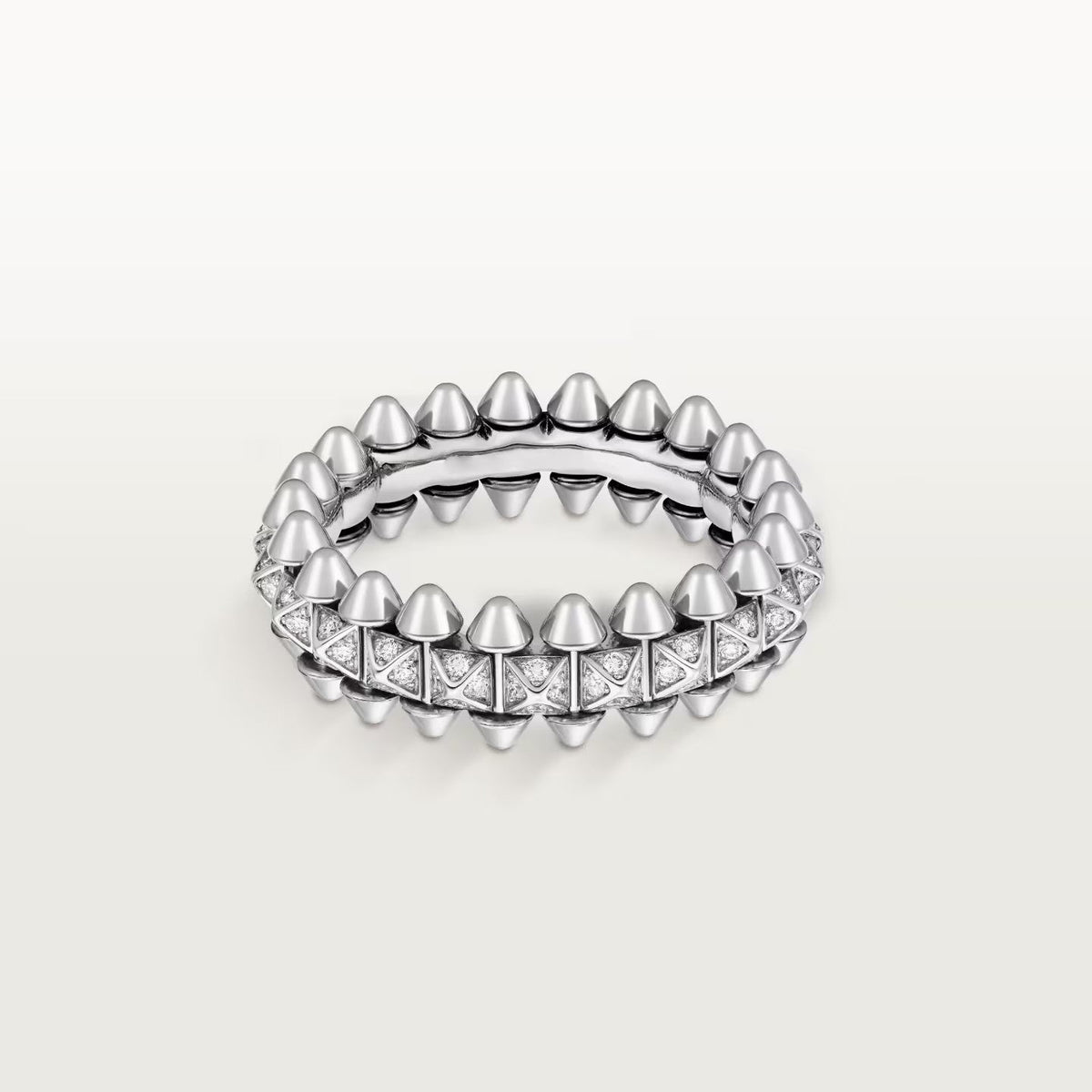 [Lora] CLASH 6.4MM SMALL FULL DIAMOND RING
