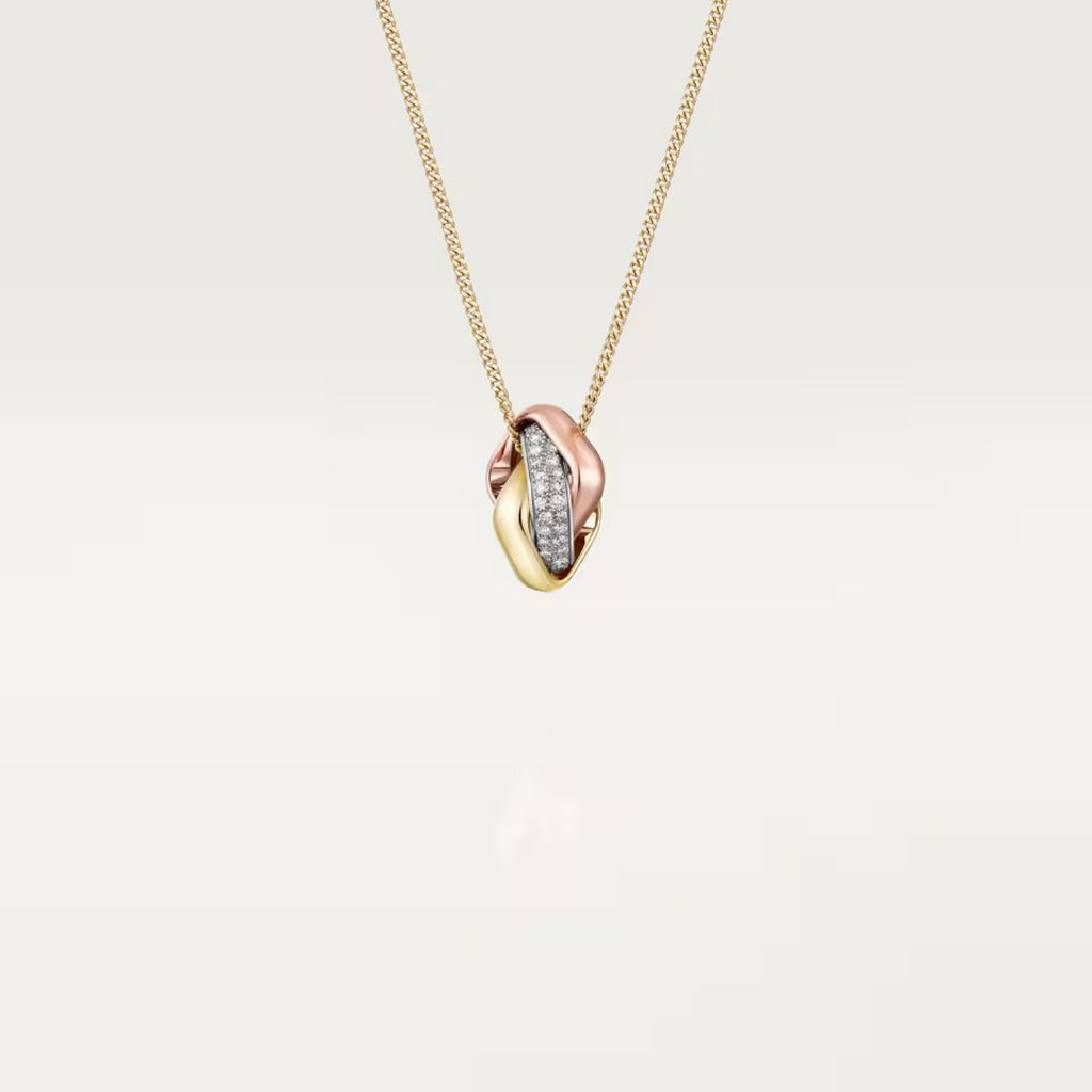 [LORA] TRINITY CUSHION NECKLACE COLLECTION