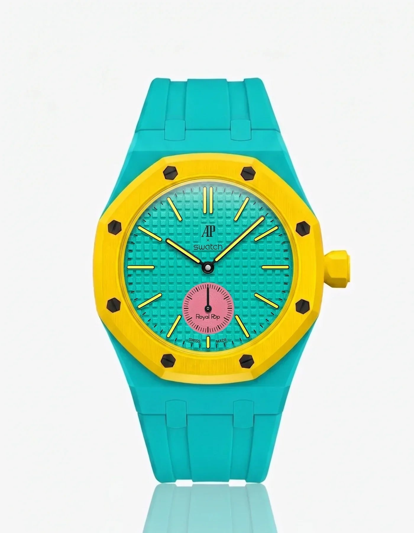 Silicone Strap & Case  Royal Pop Otg Roz(Customize  Colors)