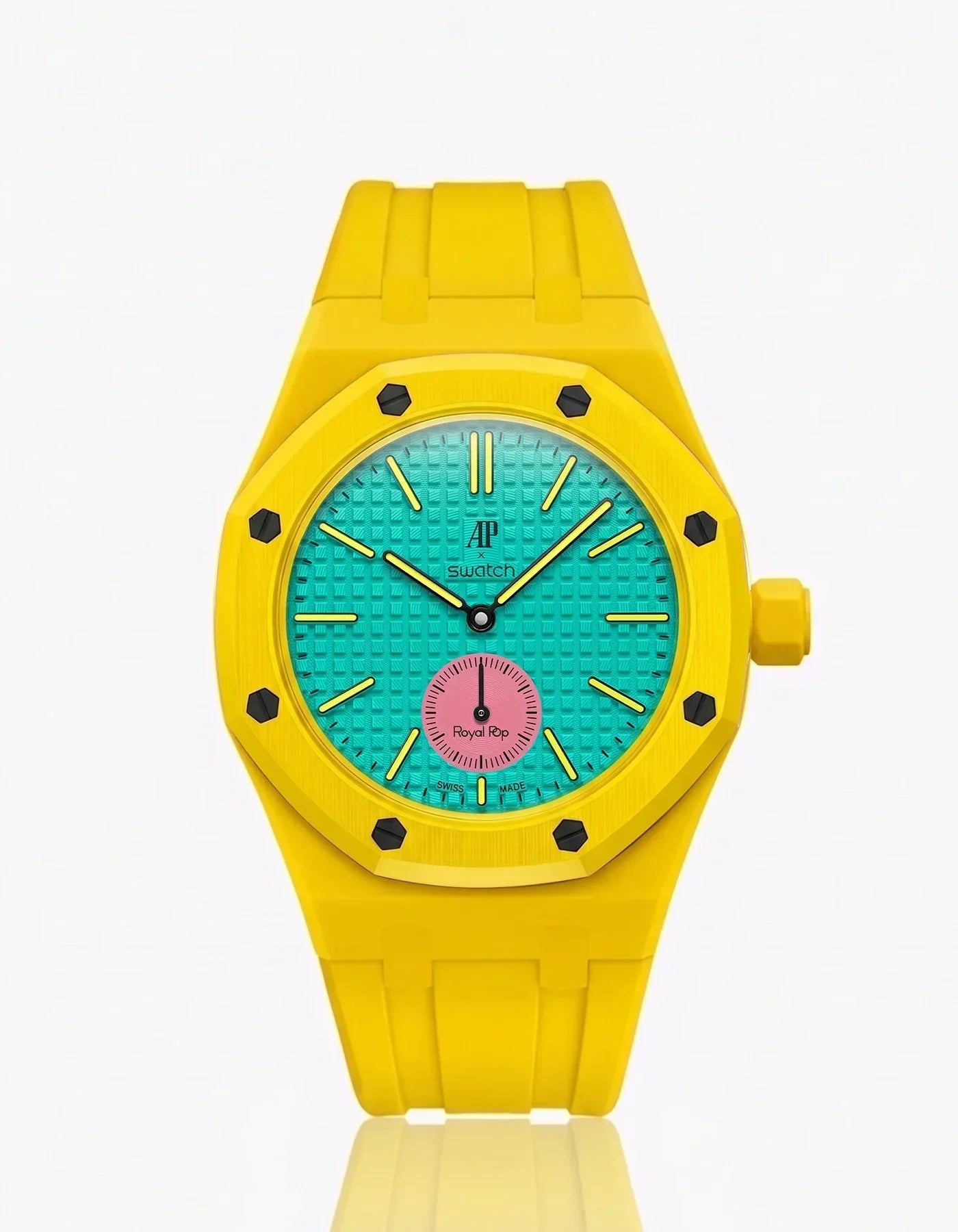 Silicone Strap & Case  Royal Pop Otg Roz(Customize  Colors)