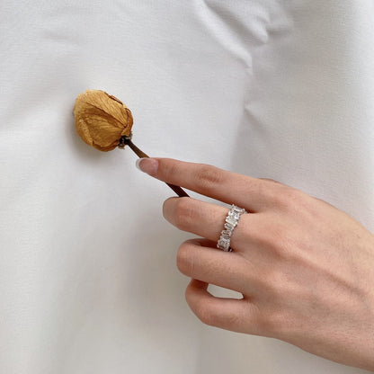 [LORA]Delicate Multi Shape Tennis Ring