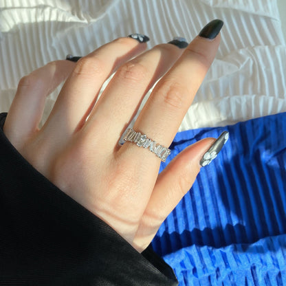 [LORA]Delicate Multi Shape Tennis Ring