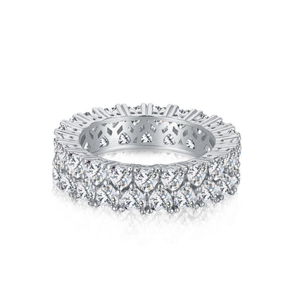 [LORA]Sparkling Full Heart Ring