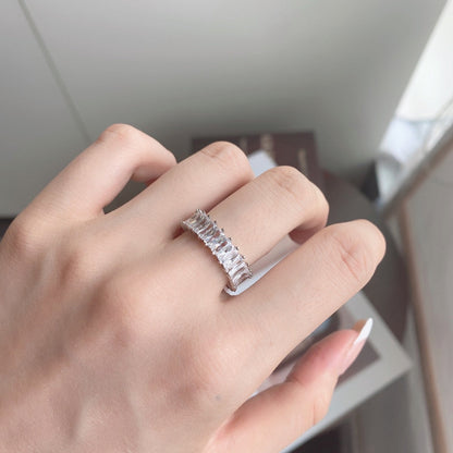[LORA]Unique Colorful Radiant Cut RIng