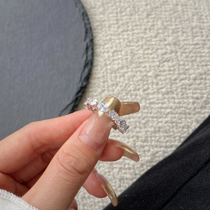 [LORA]Exquisite Pear Cut Tennis Ring