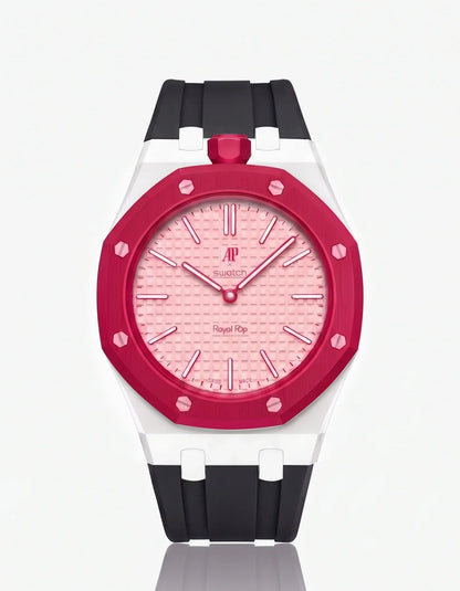 Silicone Strap &  Case  Royal Pop Otto Rosso(Customize  Colors)