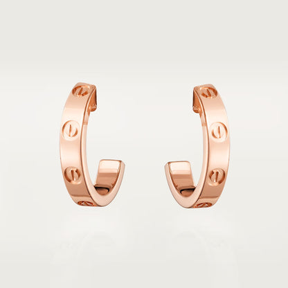 [LORA] LOVE EARRINGS 2.65 MM NO DIAMOND SMALL