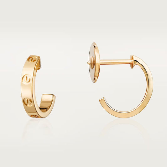 [Lora] LOVE EARRINGS 2.65 MM NO DIAMOND SMALL