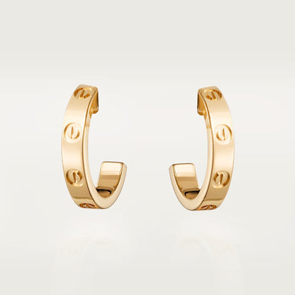 [LORA] LOVE EARRINGS 2.65 MM NO DIAMOND SMALL