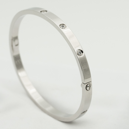 [LORA]LOVE BRACELET 3.65MM 10 DIAMONDS
