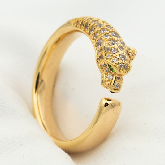 [LORA]PANTHERE RING DIAMOND 7.3MM
