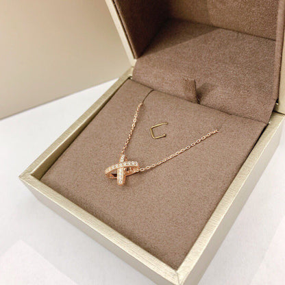 [LORA]JEUX DE DIAMOND NECKLACE