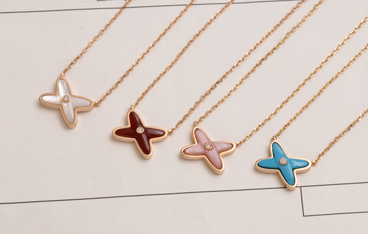 [LORA]JEUX DE NECKLACE 1 DIAMOND