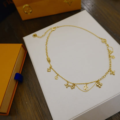[LORA]LORAING SUPPLE NECKLACE BRASS