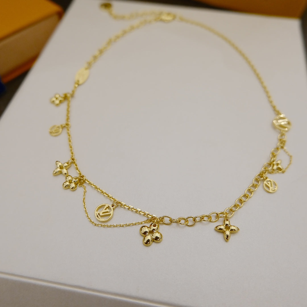 [LORA]LORAING SUPPLE NECKLACE BRASS