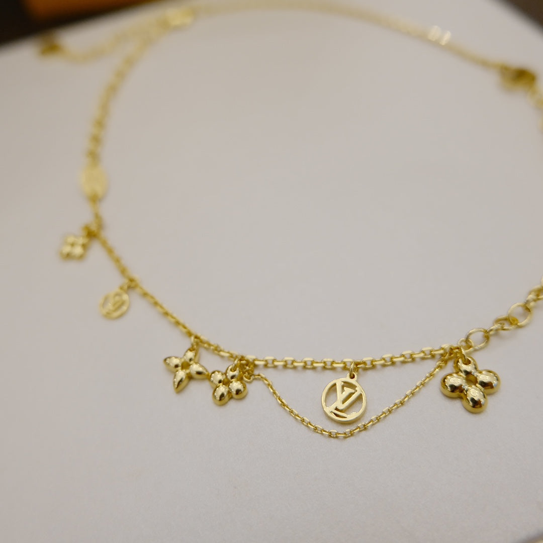 [LORA]LORAING SUPPLE NECKLACE BRASS