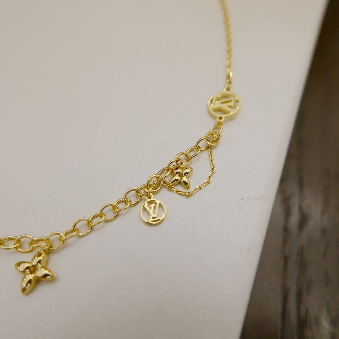 [LORA]LORAING SUPPLE NECKLACE BRASS