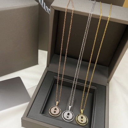 [LORA] LUCKY MOVER PM PAVED NECKLACE