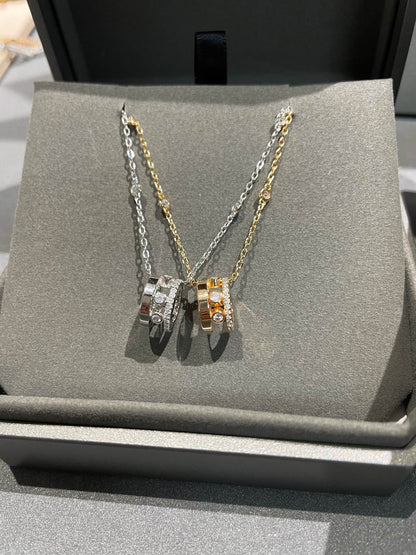 [LORA] CHAIN MOVE ROMANE PEDAND NECKLACE