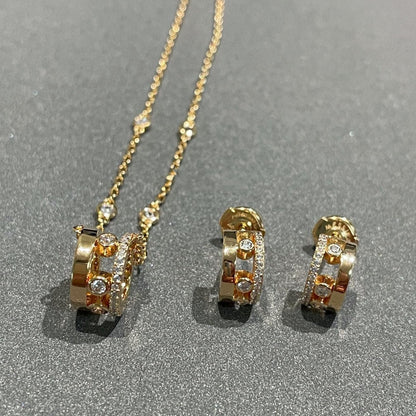 [LORA] CHAIN MOVE ROMANE PEDAND NECKLACE