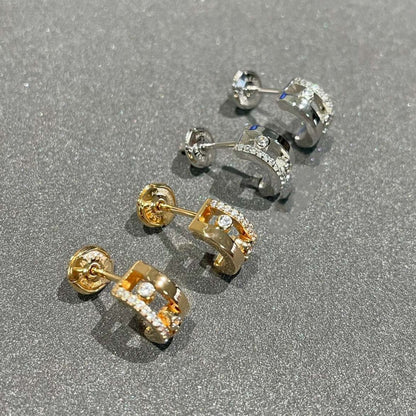 [LORA] MOVE ROMANE EARRINGS DIAMOND