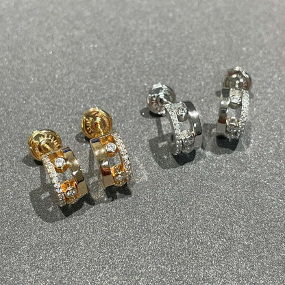 [LORA] MOVE ROMANE EARRINGS DIAMOND