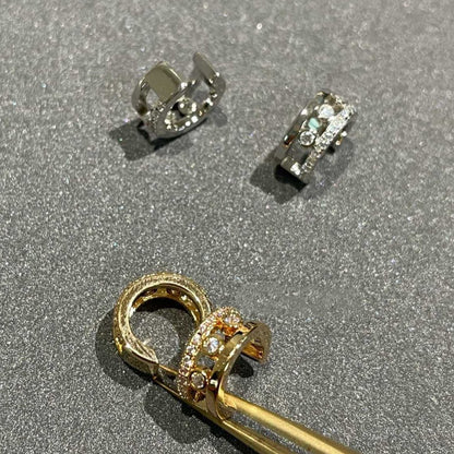 [LORA] MOVE ROMANE EARRINGS DIAMOND