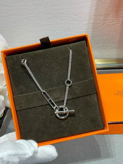 [LORA]HM STERLING CHAINE D'ANCRE HEART