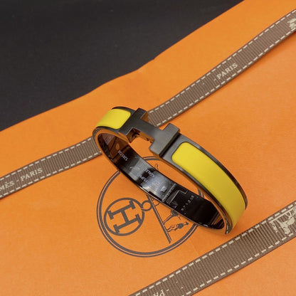 [LORA]CLIC HM SO BLACK YELLOW BRACELET