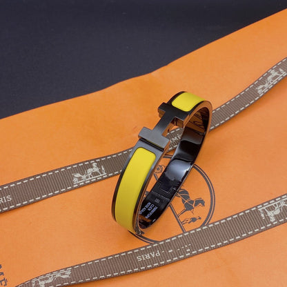 [LORA]CLIC HM SO BLACK YELLOW BRACELET