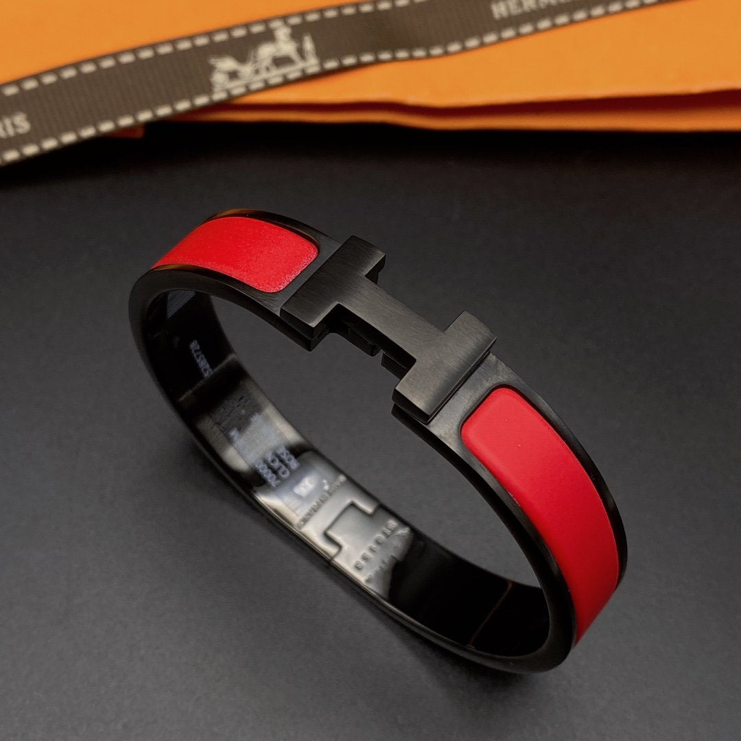 [LORA]CLIC HM SO BLACK RED BRACELET