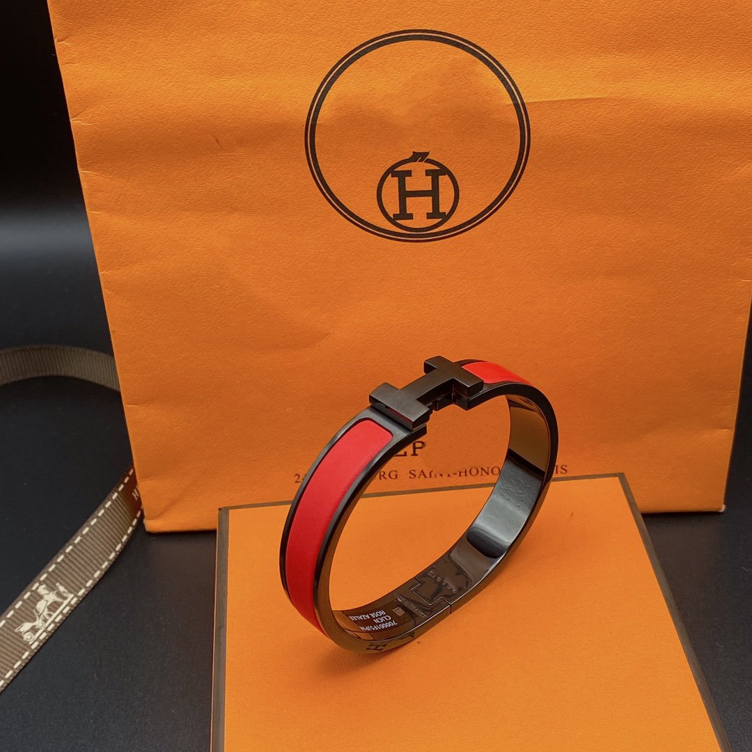 [LORA]CLIC HM SO BLACK RED BRACELET