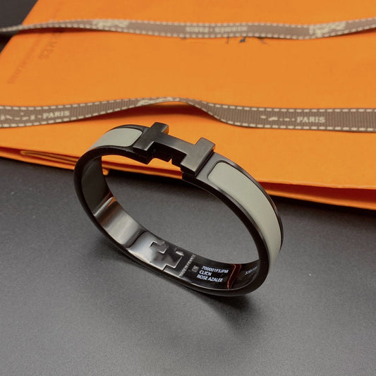 [LORA]CLIC HM SO BLACK GREY BRACELET