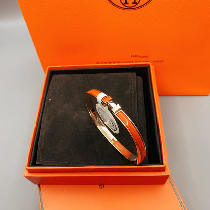 [LORA]CLASSIC HM CLIC RED 8MM ENAMEL BRACELET