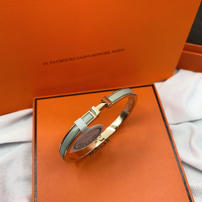 [LORA]CLASSIC HM CLIC GREEN 8MM ENAMEL BRACELET