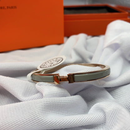 [LORA]CLASSIC HM CLIC GREEN 8MM ENAMEL BRACELET