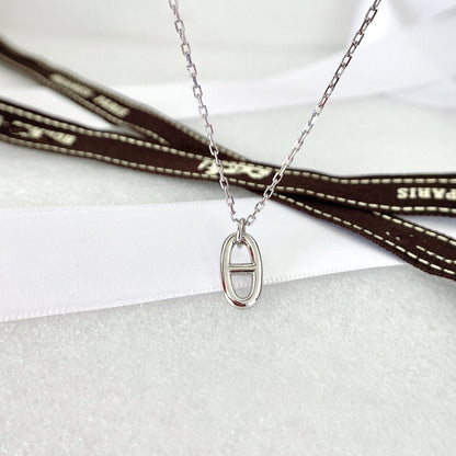 [LORA]HM PIG NOSE NECKLACE