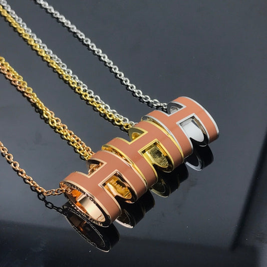 [LORA]H NECKLACE BROWN