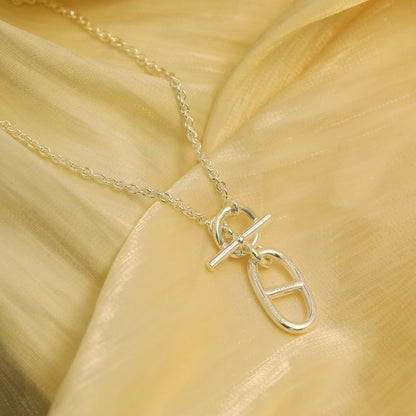 [LORA]HM CHAINE D'ANCRE PENDANT NECKLACE STERLING SILVER