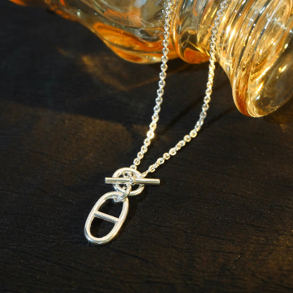 [LORA]HM CHAINE D'ANCRE PENDANT NECKLACE STERLING SILVER