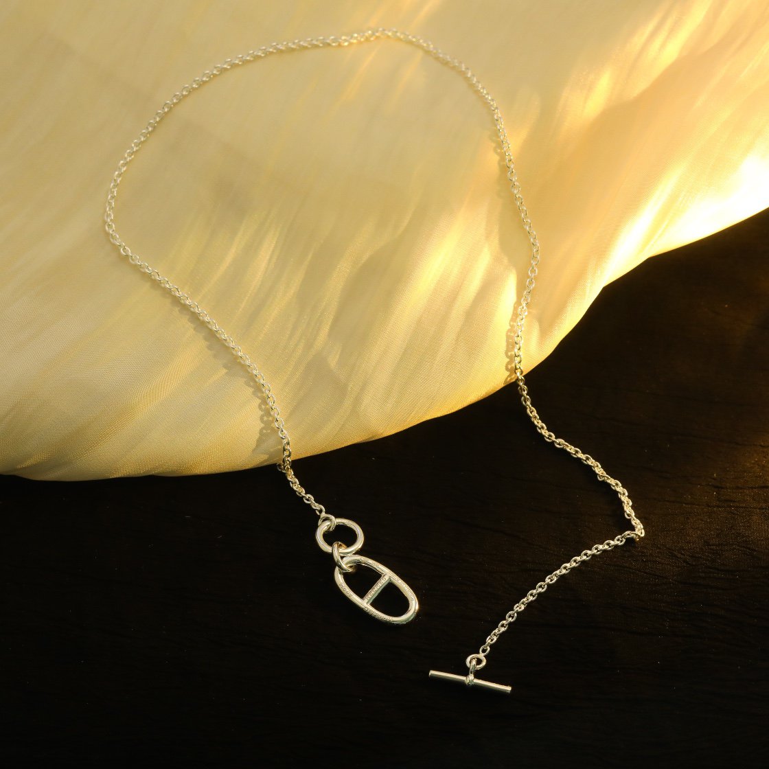 [LORA]HM CHAINE D'ANCRE PENDANT NECKLACE STERLING SILVER